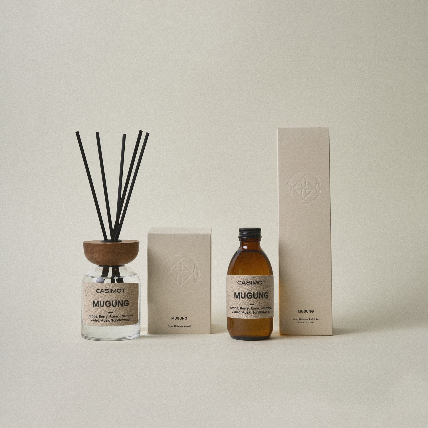 Mugung - Reed Diffuser Set